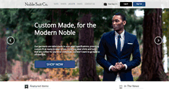Desktop Screenshot of noblesuitco.com